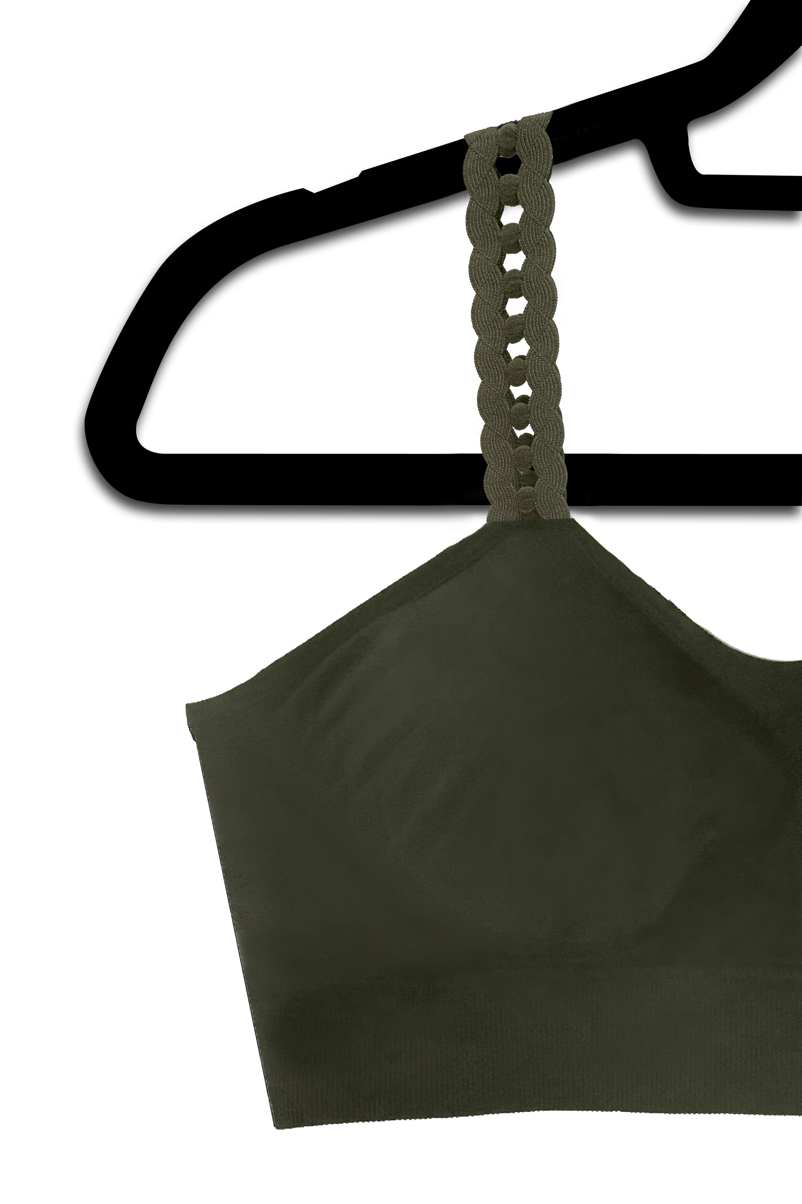 Olive Loops (attached to our olive bra) image 0