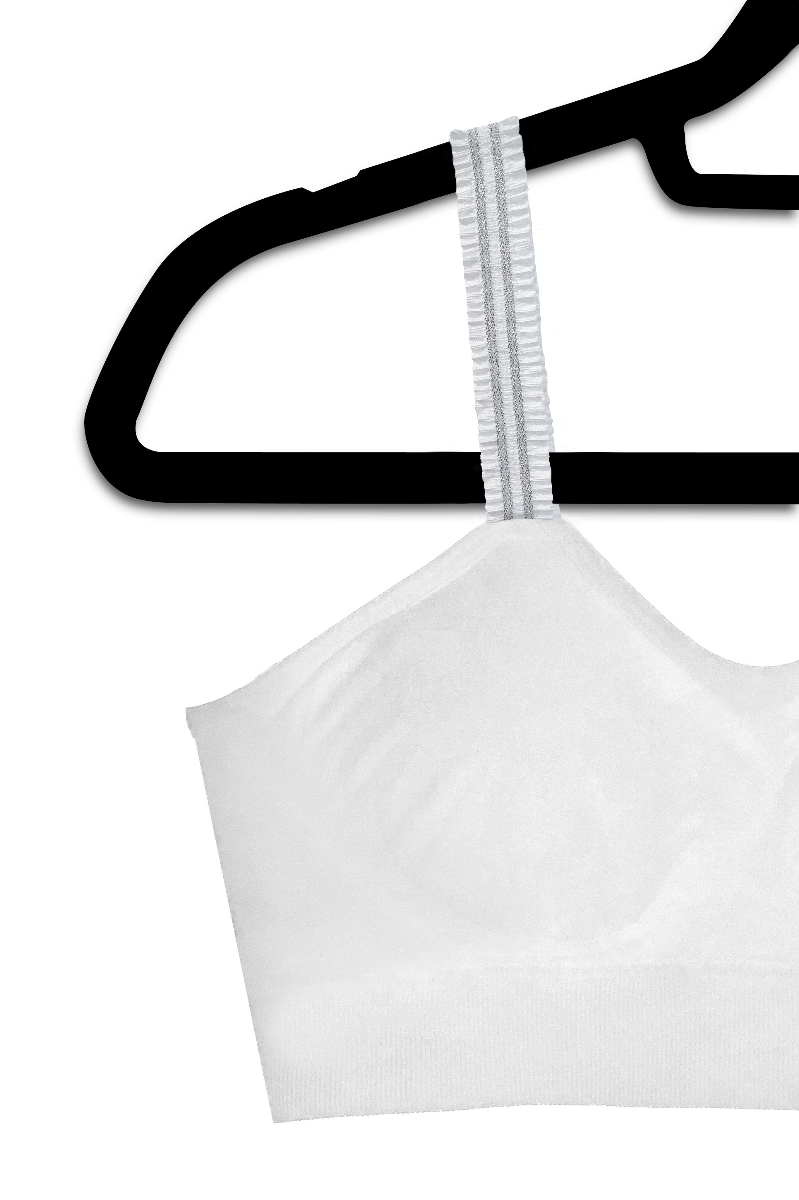 White Ruffle (attached to our white bra) image 0