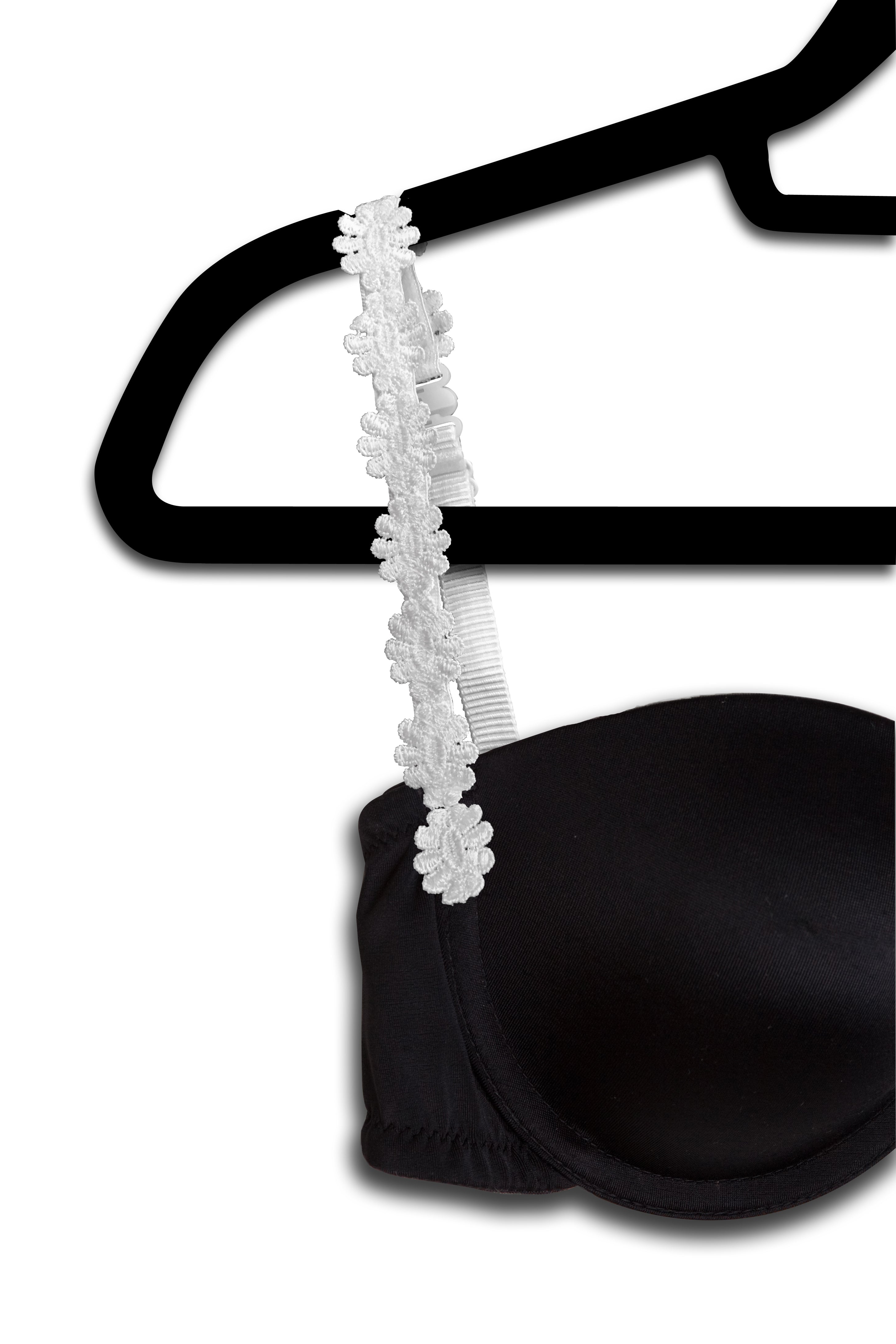 White Embroidered Flowers image 0