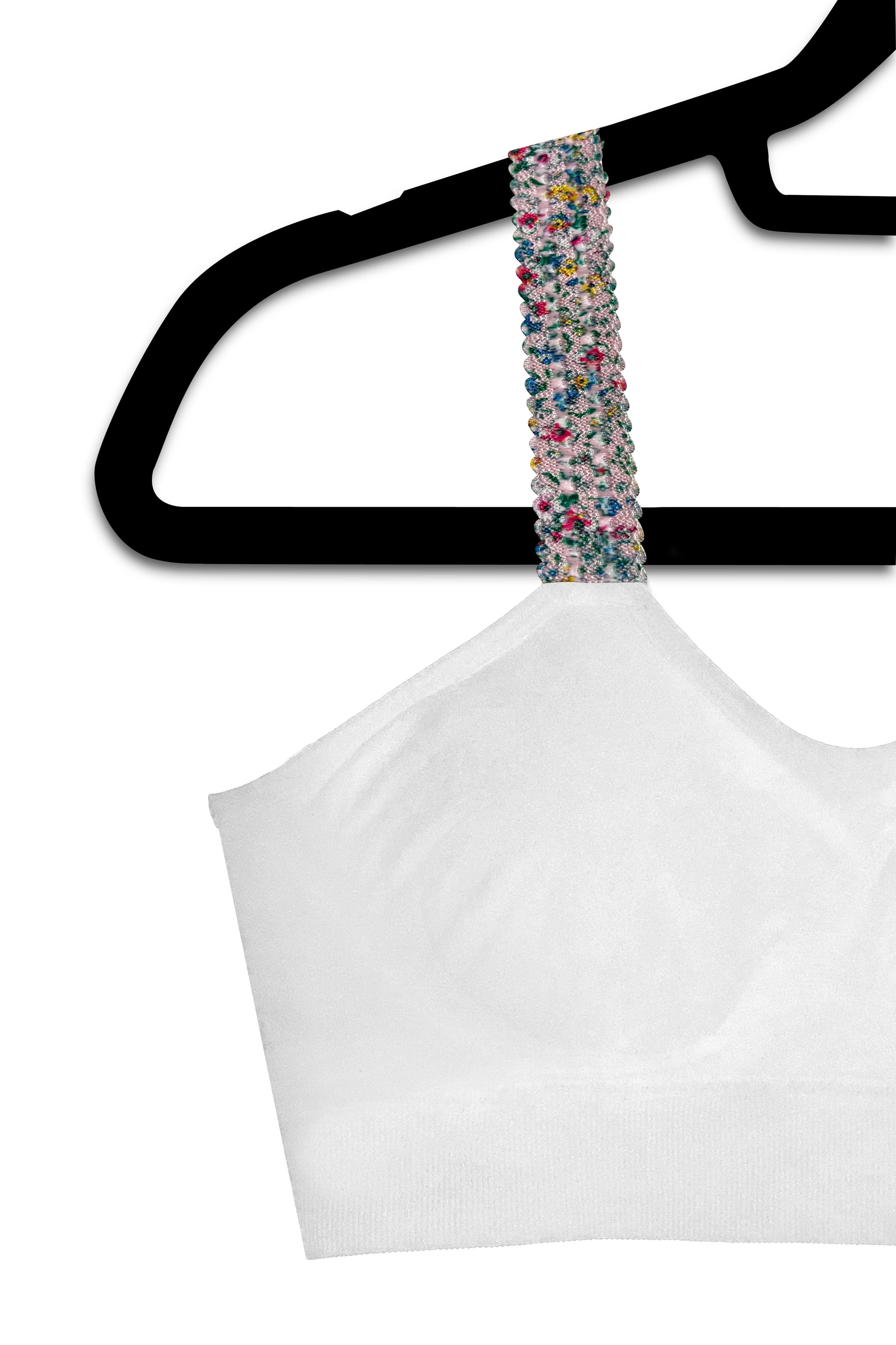 Vintage Boho  Flowers (attached to our white bra) image 0