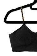 Gold/Black Chain (attached to our basic black bra) image 0