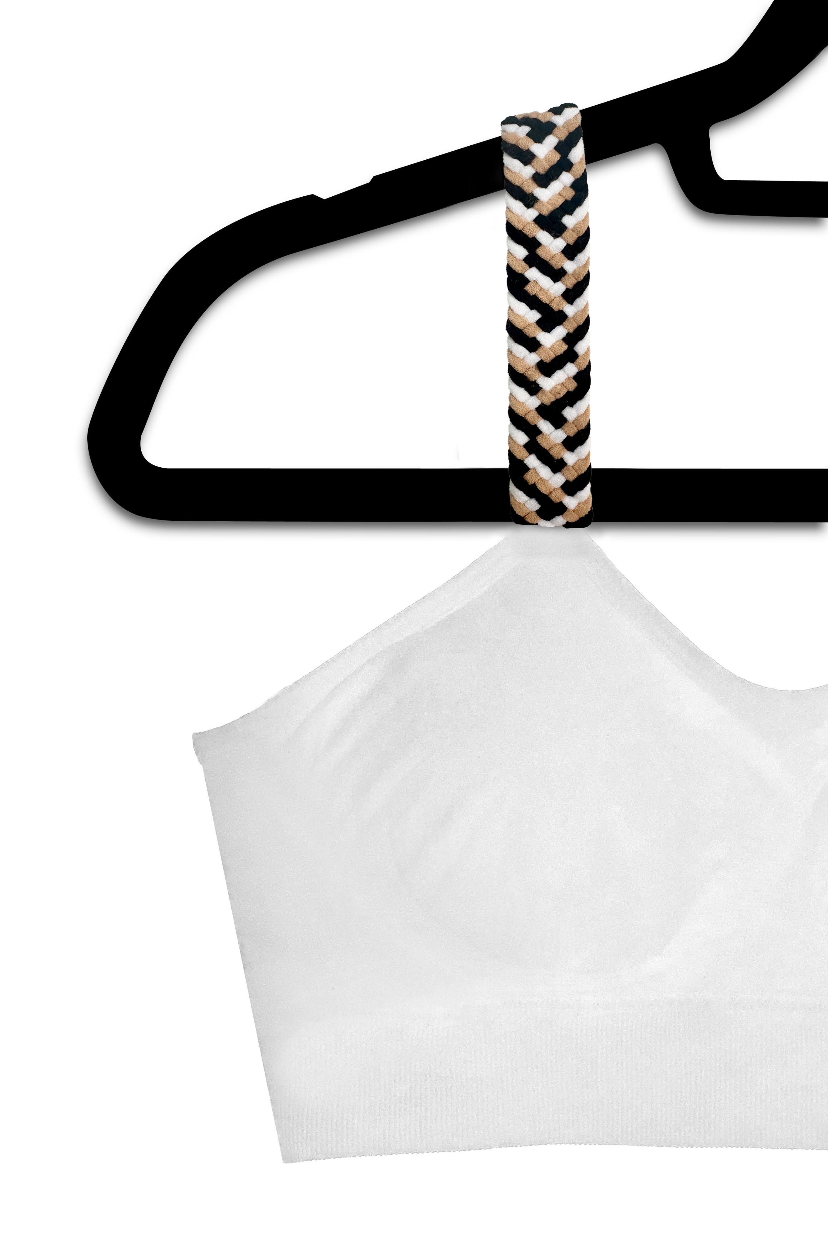 Woven (attached to our white bra) image 0