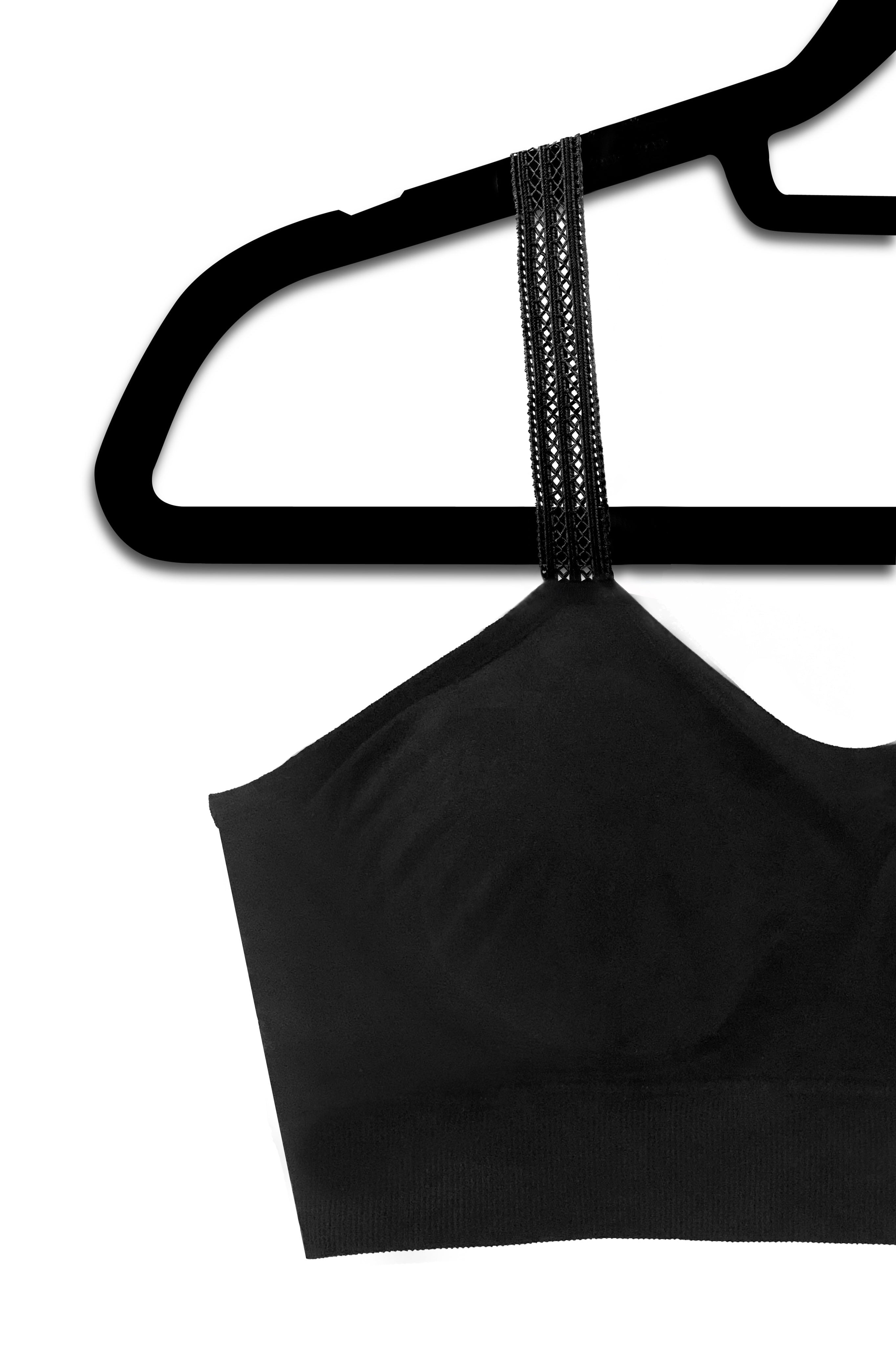 Black Bra/Peekaboo Lace image 0