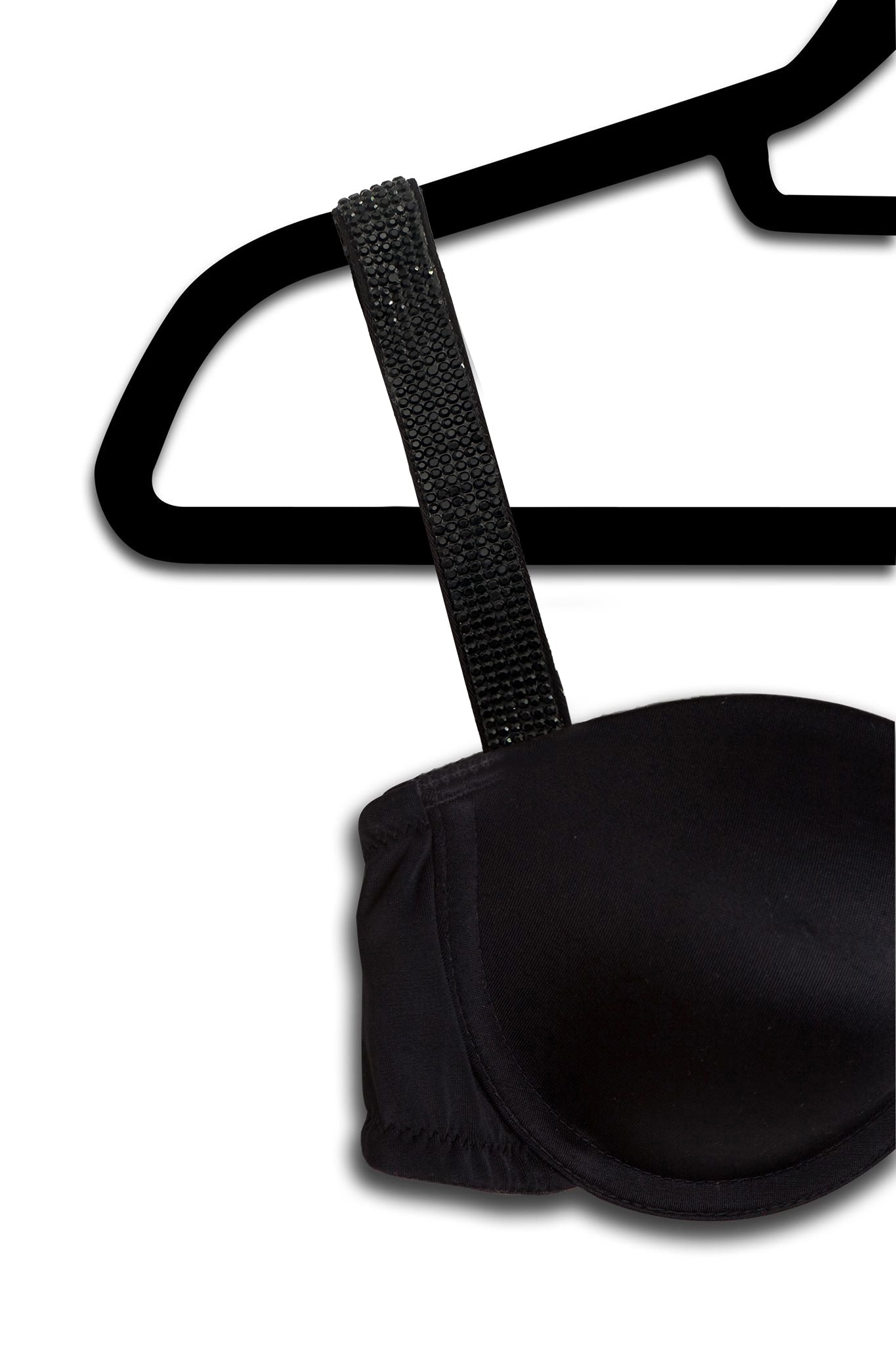 Onyx Crystals on a Black Strap image 0
