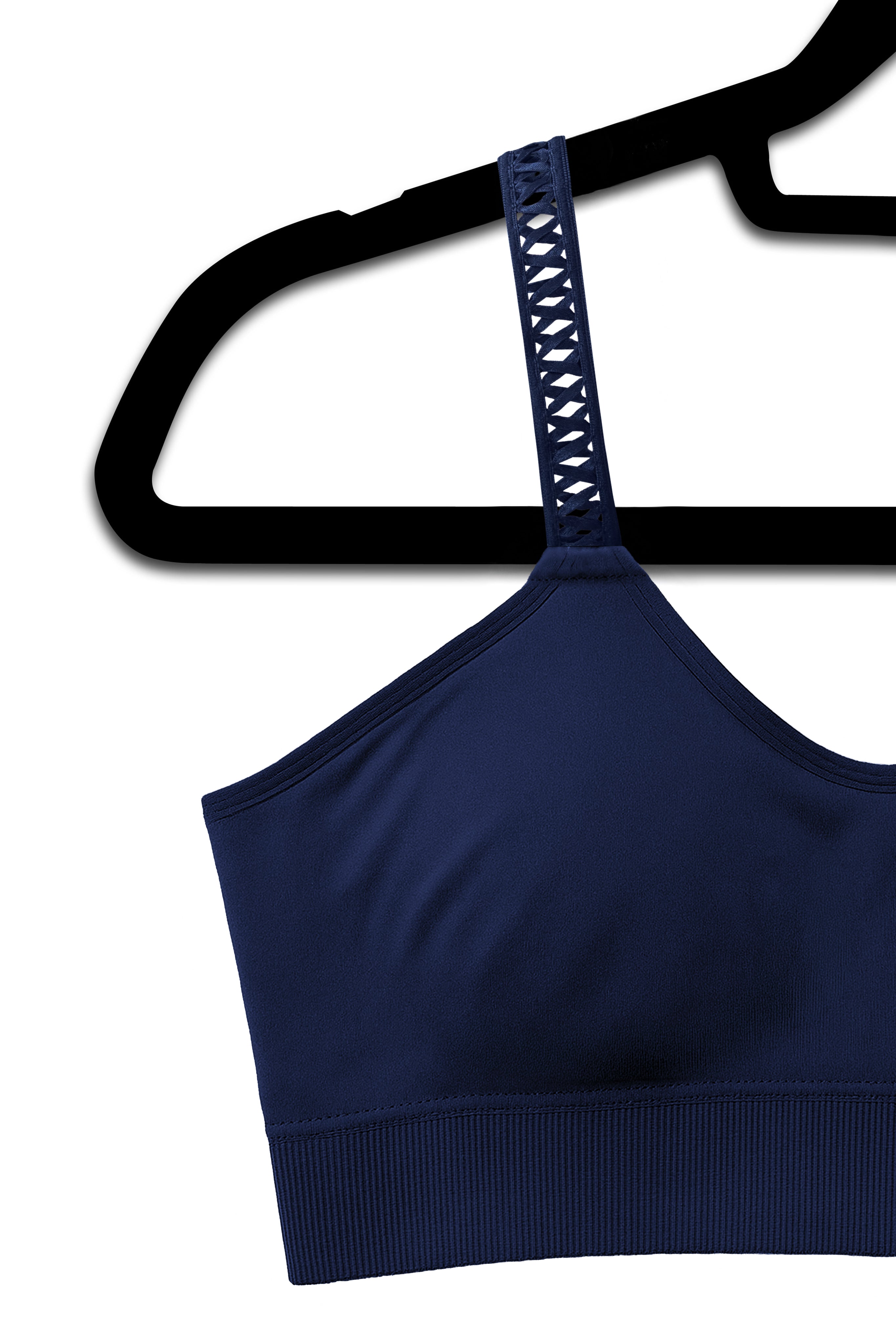 NEW: Couture Lace (attached to our navy bra)