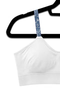 Denim Boho (attached to our white bra)