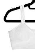 White Lattice (attached to our white bra) image 0