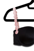 Pink Embroidered Flowers image 0