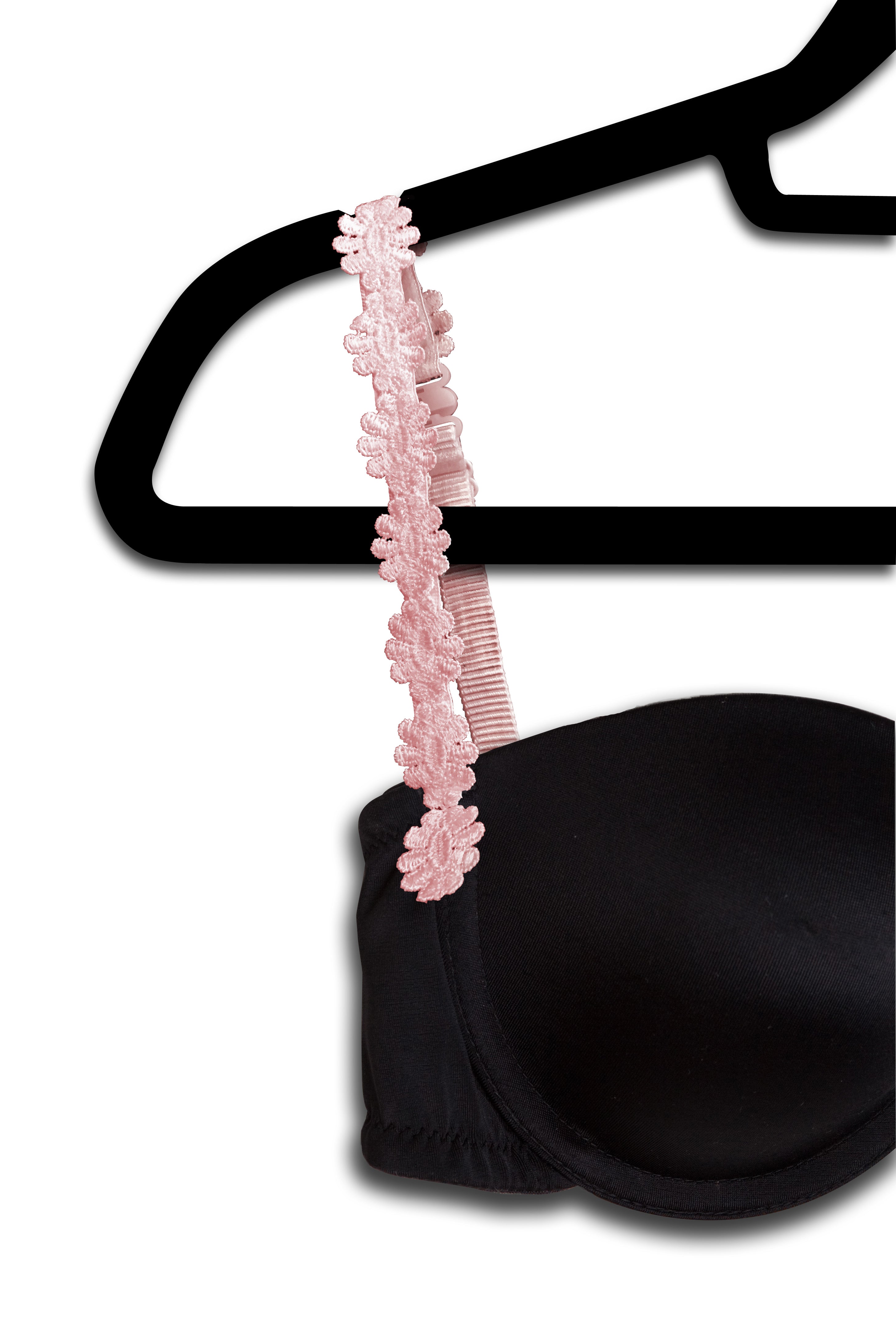 Pink Embroidered Flowers image 0