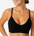 Black Plunge Bra (strap not included) image 0